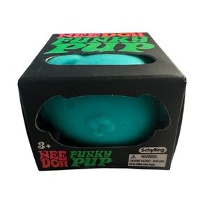 NEW Schylling NeeDoh Funky Pup Squeeze Squishy Toy | New in Box | TEAL